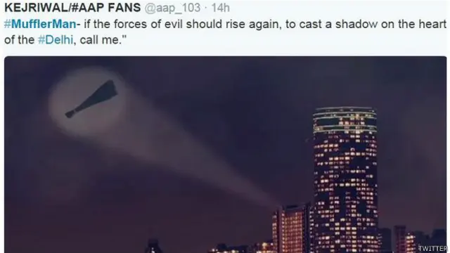 केजरीवाल बैटमैन