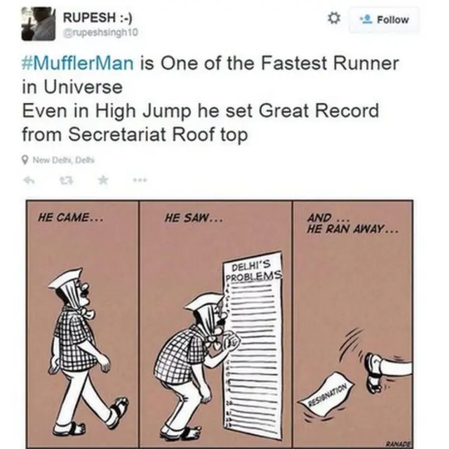 केजरीवाल कार्टून