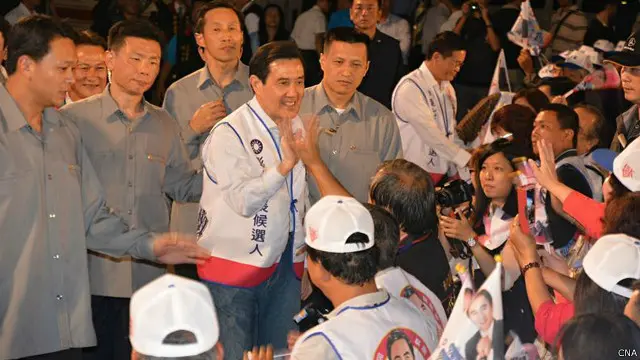 总统马英九也前来助阵