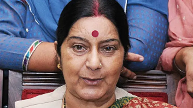 सुषमा स्वराज, भारत की विदेश मंत्री