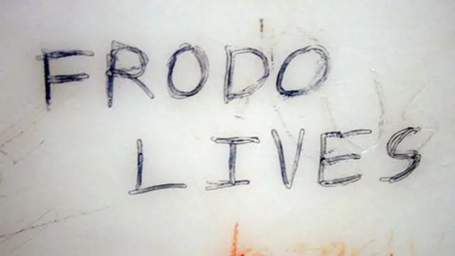 'Frodo vive' foi um slogan da contracultura dos anos 1960