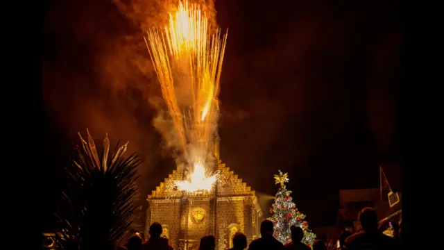 Foto de un lector de BBC Mundo por el tema “fuegos artificiales”