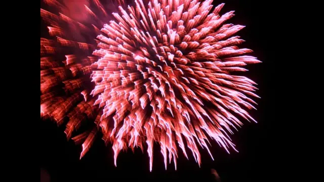 Foto de una lectora de BBC Mundo por el tema “fuegos artificiales”