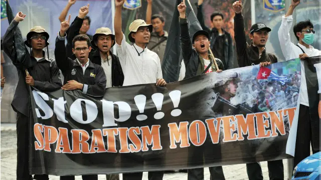 Protes menentang separatisme