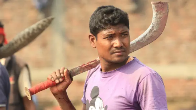 ایک اندازے کے مطابق جمعہ 28 نومبر کو میلے میں کم و بیش پانچ ہزار بھینسیں قربان کی گئیں۔