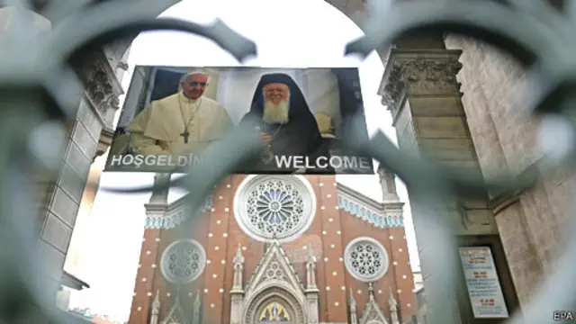 Istanbul chào đón Giáo hoàng Francis