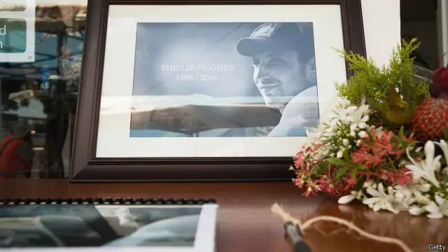 فلپ ہیوز کی ناگہانی موت نے دنیا بھر میں کرکٹ کے شائقین کو سوگوار کر دیا ہے