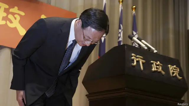 Премьер Тайваня извиняется за поражение