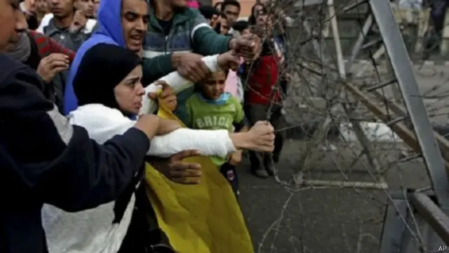 मिस्र में होस्नी मुबारक बरी, प्रदर्शन