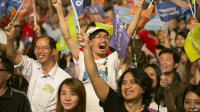 台湾“九合一”地方选举结果揭晓