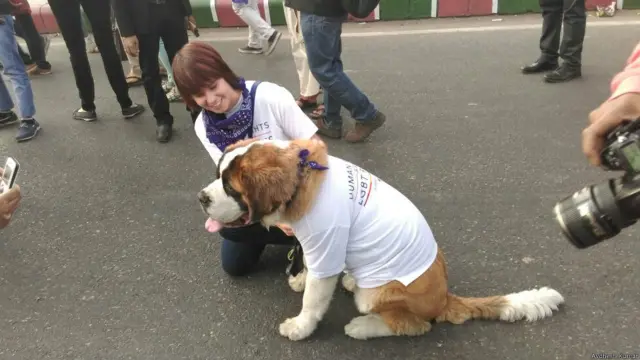 दिल्ली में समलैंगिक अधिकारों के लिए प्रदर्शन.