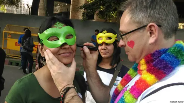 दिल्ली में समलैंगिक अधिकारों के लिए प्रदर्शन.