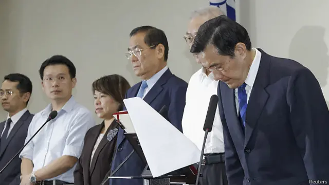 台湾国民党主席马英九