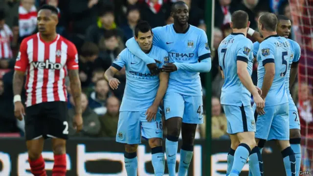 southampton, manchester city