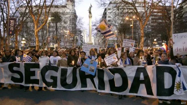 La política de seguridad fue uno de los ejes de la campaña.