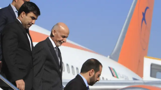 دا هند ته د ولسمشر محمد اشرف غني لومړی سفر دی.