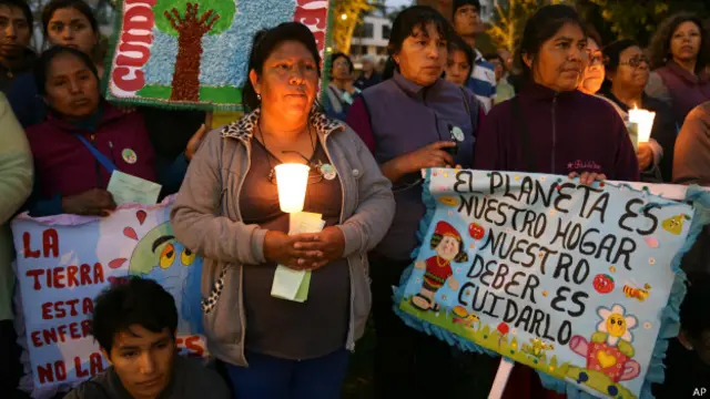 Митинг в Лиме