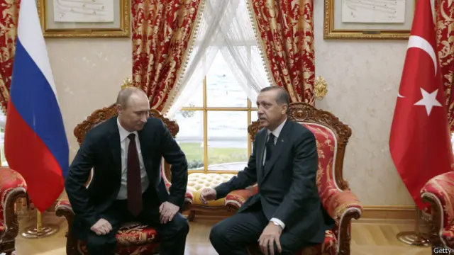 Putin, Erdoğan'ı Şubat ayında Kremlin'de kabul etmişti.