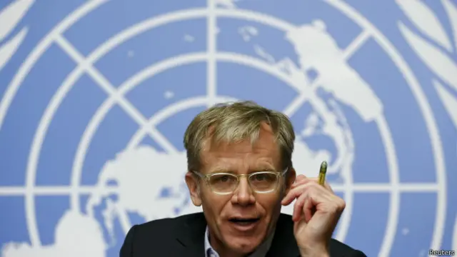 Bruce Aylward de la OMS