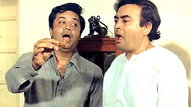 فلم انگور میں دیون ورما کا ڈبل رول تھا اور دونوں کرداروں میں وہ نوکر بنے تھے