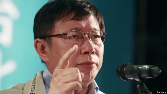 台北市长当选人柯文哲