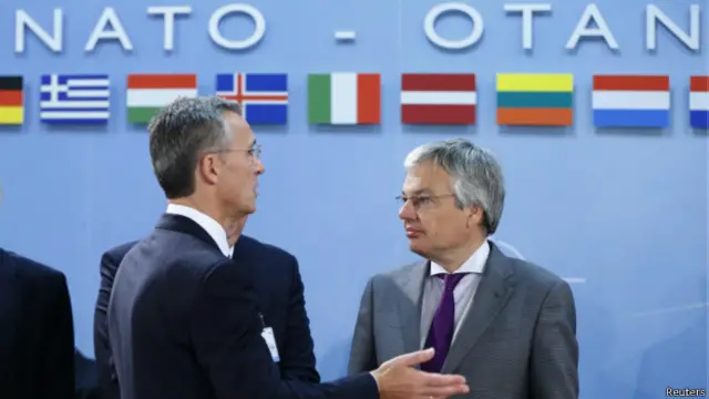 Генеральный секретарь НАТО и министр иностранных дел Бельгии