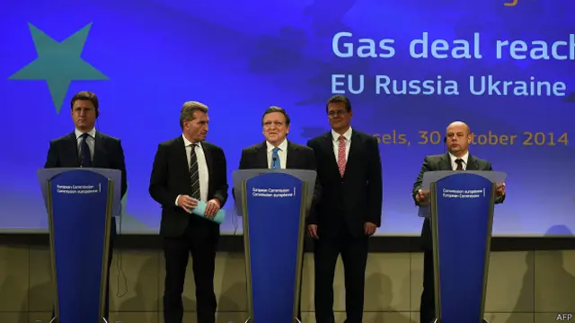 Александр Новак, Юрий Продан, Жозе Мануэл Баррозо