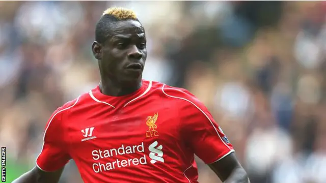 利物浦前鋒馬里奧•巴洛特利