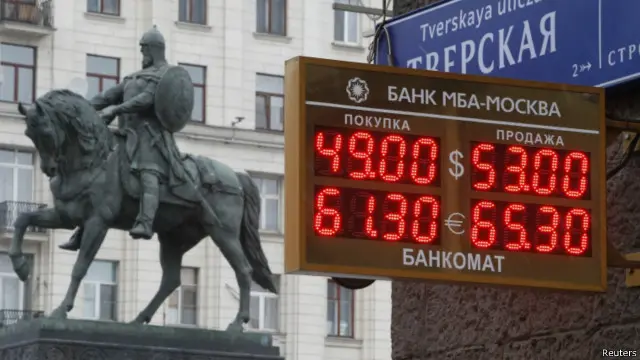 Kurs mata uang rubel