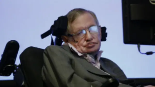 هاوکینگ برای صحبت کردن از تکنولوژی هوش مصنوعی استفاده می‌کند.