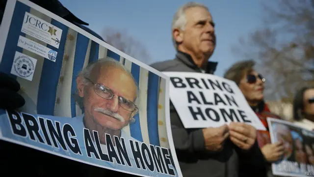 simpatizantes de Alan Gross