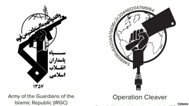 "ساینلس" شرکت د "اسلامي انقلاب د ګارد" په څېر لوګو جوړ کړی دی.