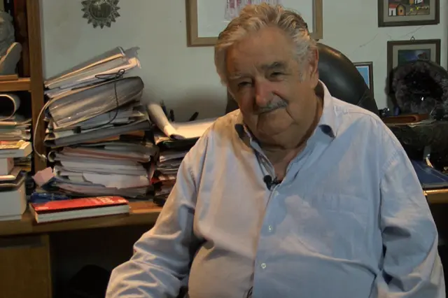 José Mujica, presidente de Uruguay, en entrevista con BBC Mundo