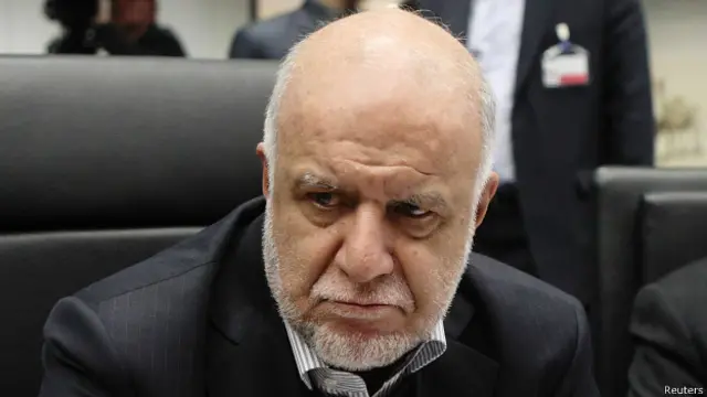 Ministro de Petróleo de Irán, Bijan Zangeneh