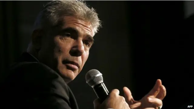 वित्त मंत्री यायर लापिड, इसराइल