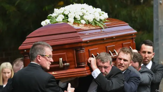 फिल ह्यूज का अंतिम संस्कार