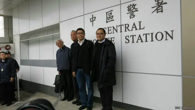 “占中三子”及前主教陈日君