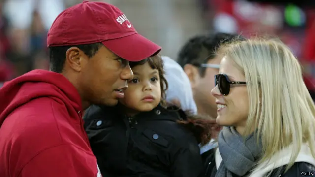 Tiger Woods dan Elin Nordegen