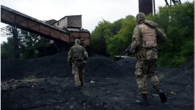 шахта на Донбасі