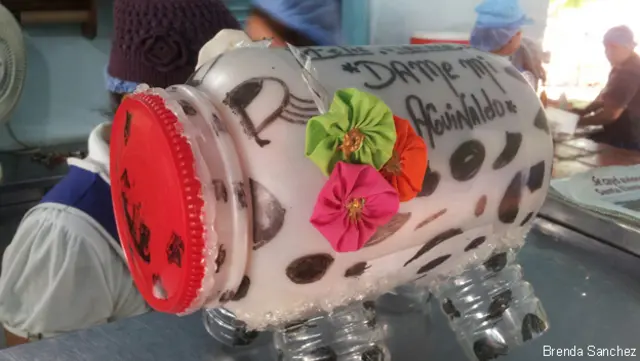 Cochinitos navideños en Venezuela