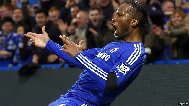 Didier Droga telah menyumbangkan 164 gol selama membela Chelsea.