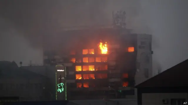 Серия поджогов в Чечне шокировала местных жителей