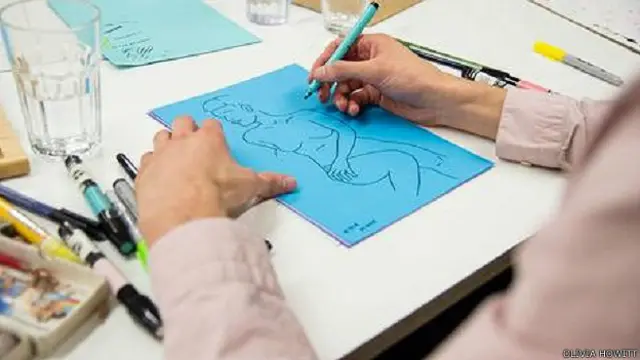 न्यूड मॉडल