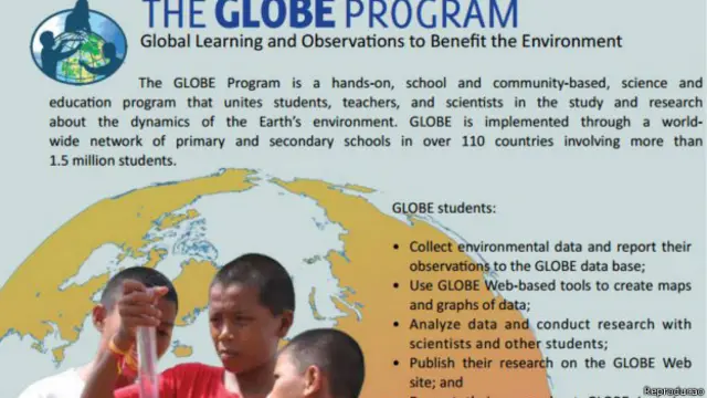 Programa GLOBE conecta jovens a cientistas
