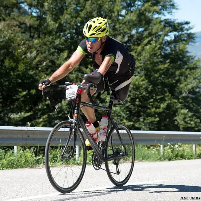Christian Haettich fue uno de los únicos 10 competidores que recorrieron 2.575 kilómetros en 22 días.