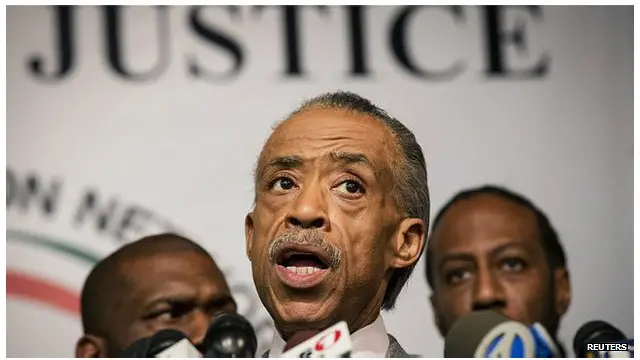 آقای شارپتون خواستار اصلاح نظام قضایی شده است