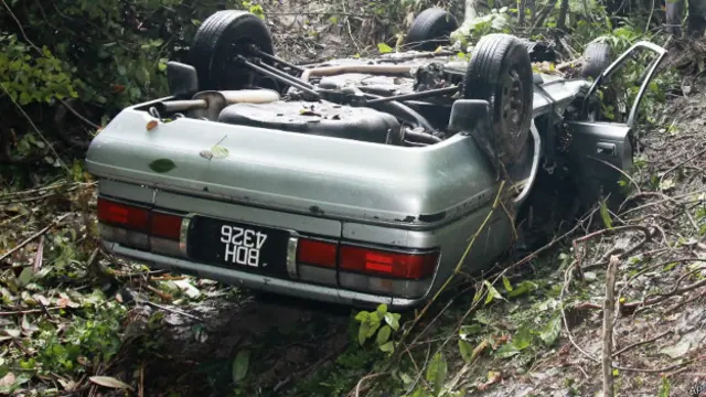 कार दुर्घटना