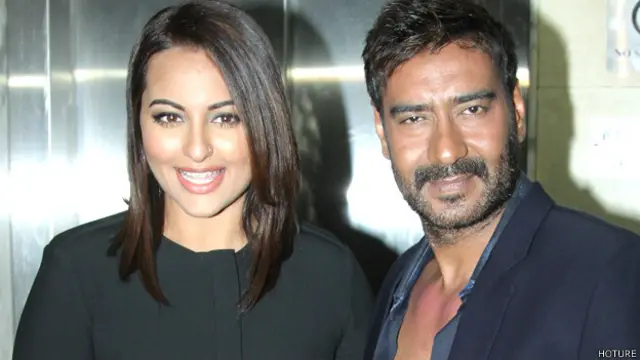 सोनाक्षी सिन्हा, अजय देवगन