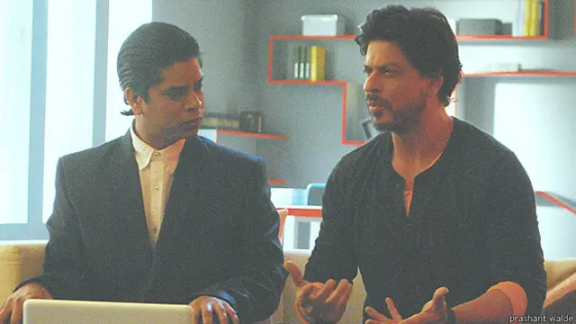 پرشانت کا کہنا ہے کہ شاہ رخ انھیں سین سمجھاتے ہیں