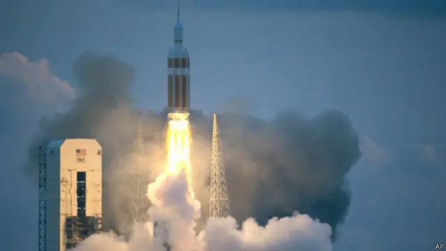 پرتاب اوریون با موشک دلتای چهار